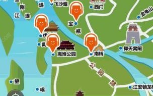 都江堰到成都东站有多少公里 成都市区景点地图分布